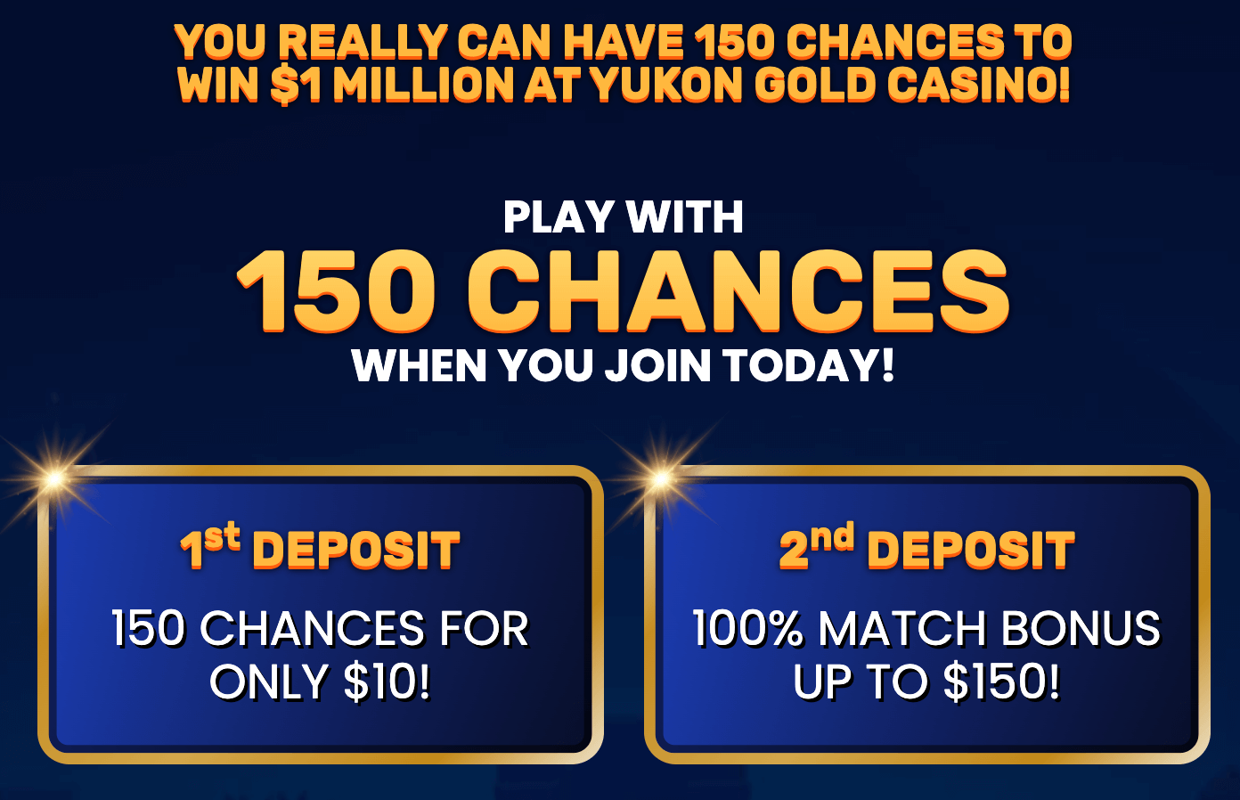 Bonus & Promo code Yukon Gold Casino